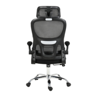 Chaise de bureau ergonomique moderne avec support OEM/ODM, soutien lombaire réglable et appui-tête, idéale pour le personnel de bureau et l'usage domestique