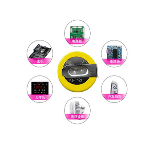 Pile bouton 3V CR1220 avec languettes à souder, remplace la série ML, compatible avec les cartes mères <span class=keywords><strong>Dahua</strong></span> <span class=keywords><strong>NVR</strong></span> et caméras embarquées - Product Image 4