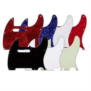 Protector de Palanca para Guitarra Eléctrica de 8 Agujeros y 4 Capas, Color Azul Perla, para Guitarras Estilo TL Americanas/Mexicanas - Product Image 4
