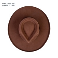 Huayi Chapeaux À Large Bord Fedora Feutre Chapeau Crayon Bord 100% Australie Laine Grands Chapeaux