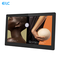 Nuevo Reproductor de Publicidad Digital con Pantalla Táctil Capacitiva de 15.6 Pulgadas, Montado en Pared, Económico, con POE, Tablet Android RK3288 y Wi-Fi