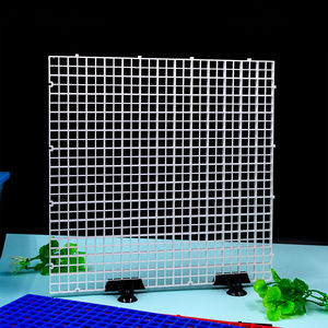 식당 가방을위한 실내 수족관을위한 고급 플라스틱 어항 바닥 필터 그리드 플레이트 해수 절연 메쉬 파티션 - Product Image 5