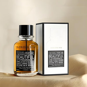 Thấp moq biểu tượng tùy chỉnh 30ml Vòng sang trọng hình dạng rỗng uốn 50ml Frosted Glass Nước hoa Atomizer chai 100ml Set với Hộp bao bì - Product Image 1