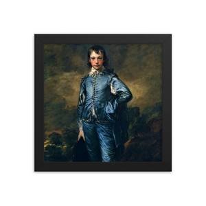 Art mural personnalisé de grande taille et de haute qualité fait à la main, <span class=keywords><strong>reproduction</strong></span> de peinture à l'huile du Blue Boy Famous de Thomas Gainsborough - Product Image 5