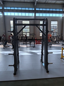 Gran descuento de fábrica, venta directa de gimnasio, <span class=keywords><strong>Fitness</strong></span> Q235, tubo de acero galvanizado, entrenamiento de fuerza, máquina Smith Vertical para entrenamiento - Product Image 2