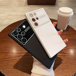 Cubierta de teléfono de protección de cámara de ventana grande para <span class=keywords><strong>Samsung</strong></span> S23 ultra Pure Color Liqude silicona suave TPU para <span class=keywords><strong>Samsung</strong></span> <span class=keywords><strong>S</strong></span> <span class=keywords><strong>23</strong></span> PLUS - Product Image 3