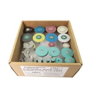 Kit di lucidatura diamantata per utensili abrasivi per utensili rotanti da laboratorio odontotecnico in Zirconia - Product Image 3