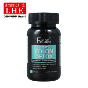 Suplemento Premium para la Desintoxicación del Colon, 30 Cápsulas para Apoyar la Salud Digestiva e Intestinal, Cápsulas para la Desintoxicación del Colon - Product Image 1