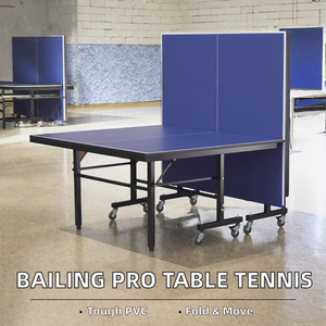 โต๊ะปิงปองมาตรฐานสากล Bailing Professional Sport โครงเหล็ก HDF แข็งแรงทนทาน พับเก็บได้ - Product Image 3
