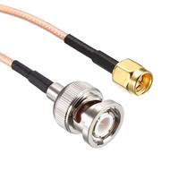 Conjunto de Cable Coaxial RF con Certificación CE y RoHS, 50 Ohmios, RG178 RG316 - Conectores SMA, N, BNC, Tipo F Personalizados - Precio de Fábrica
