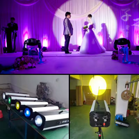 330W Zoom Follow Spot LED Beam Iluminación de escenario para bodas y programas de estudio de televisión emitidos en color Rgbw del nuevo Dj