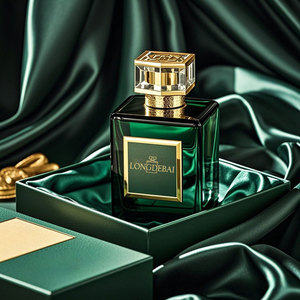 Green square Madam the Golden Lid Glass <b>Bottle</b> Manufacturers 30ml 50ml 100ml Sprayer Perfume <b>Bottles</b> Glass With <b>Box</b> - Product Image 1