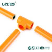 Fabricants de tuyaux PPR directs d'usine, certifiés NSF, raccords en T PPR vert/orange, accessoires de tuyauterie PPR à 3 voies, raccords d'alimentation en eau