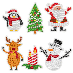 <span class=keywords><strong>Navidad</strong></span> diamante pintura pegatinas chico diamante pintura 5D Kits Diy artes artesanía regalo pingüino muñeco <span class=keywords><strong>de</strong></span> nieve colgante para árbol <span class=keywords><strong>de</strong></span> <span class=keywords><strong>Navidad</strong></span> - Product Image 1