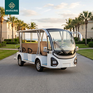 Autobús Turístico Eléctrico HuSurg de 72V, 14 Asientos, Estructura de Aluminio, Vehículo para Parques Nacionales, Safari, Zoológicos y Turismo, Batería de Larga Duración - Product Image 1