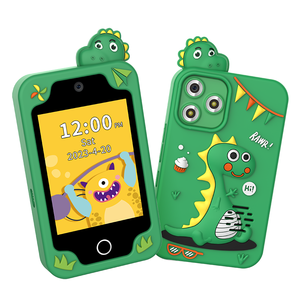 Enfants jeu téléphones jouet éducatif enfants caméra double caméra musique Puzzle jeux sommeil histoires Mini téléphone avec lanière étui en silicone - Product Image 4