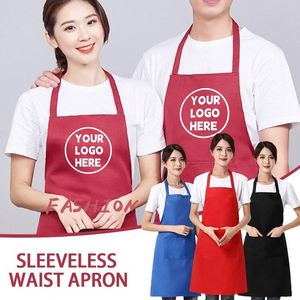 Tablier de cuisine professionnel personnalisé avec logo de marque, résistant à l'eau, pour événements, cadeaux culinaires en gros - Product Image 1