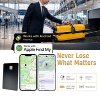 Tarjeta de Protección de Activos con Sistema Dual y Estilo Minimalista, Resistente al Agua IP68, Carga Inalámbrica, Compatible con Google Find My Device