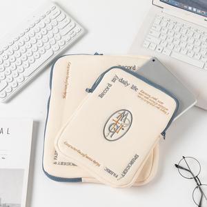 Nouvelle <span class=keywords><strong>pochette</strong></span> de <span class=keywords><strong>tablette</strong></span> de Style minimaliste Ins 11 pouces sac d'ordinateur portable pour <span class=keywords><strong>Apple</strong></span> 13 15 pouces <span class=keywords><strong>pochette</strong></span> de rangement de protection Portable - Product Image 2