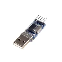 Módulo Adaptador Convertidor USB a RS232 TTL PL2303, DC 3.3V 5V, PL2303HX, Placa de Microcontrolador STC para Máquina de Cepillado
