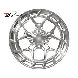 ZW Forgé 5X112 5X130 Argent Finition Roues De Voiture De Tourisme pour <span class=keywords><strong>Mercedes</strong></span> <span class=keywords><strong>AMG</strong></span> C-<span class=keywords><strong>Clas</strong></span> W205 Classe E W213 18 19 20 21 22 Pouces Jantes - Product Image 3