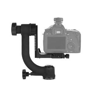 Tête de trépied panoramique en alliage d'aluminium avec niveau à bulle pour montage sur monopode d'appareil photo numérique - Product Image 3