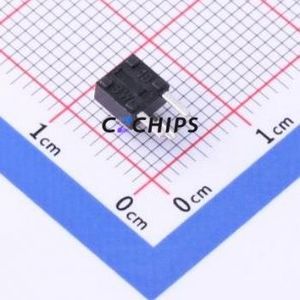 GT-TCB73B-H048-L1 Tactile Switch Through hole Component THT Switch Single Pole Single Throw Round Button 2.5N Right Angle Insert - Product Image 2