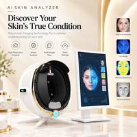 Analyseur de peau 3D professionnel, appareil d'analyse de la peau avec scanner facial AI, système d'imagerie intelligent pour utilisation en salon de beauté