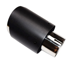 Puntas de silenciador de <span class=keywords><strong>escape</strong></span> de fibra de carbono de coche de carreras Universal personalizadas para audi <span class=keywords><strong>bmw</strong></span> m3 <span class=keywords><strong>m4</strong></span> - Product Image 3