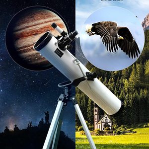 <span class=keywords><strong>Télescope</strong></span> astronomique HD : Haute magnification pour l'observation de <span class=keywords><strong>Jupiter</strong></span> et de la Lune, optique de vision nocturne professionnelle pour débutants - Product Image 2