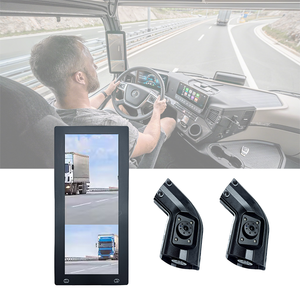 Điện tử Side gương emirror với máy ảnh cánh có thể điều chỉnh chiều dài cánh tay với 10.25 ''Màn hình 3:7 hoặc 4:6 chia View - Product Image 3