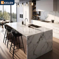 KELEN 2026 Fournisseur d'armoires en bois de luxe, conception de meubles modulaires, armoires de cuisine modernes laquées, Chine