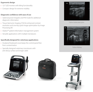 Scanner diagnostique noir et blanc portatif de machine d'ultrason de vétérinaire de DP-30 de <span class=keywords><strong>Mindray</strong></span> pour l'hôpital vétérinaire de clinique animale - Product Image 3