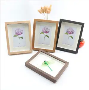 2023 Hot Selling Custom Size 1,5 cm tiefes Massivholz 3d Frame Shadow Box mit Rahmenst änder