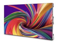 Layar LED 1920x1080p 4500cd Kecerahan 178 °   Sudut Pandang HDR10 Pemasangan di Dinding Penggunaan Dalam Ruangan Warna Biru Muda