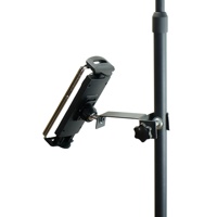Support de microphone télescopique robuste et durable, construction métallique, rotation à 360 degrés, longueur réglable, montage stable