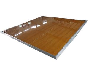 Piste de danse en bois Plancher de scène de mariage blanc portable pour la décoration de fête de mariage - Product Image 6