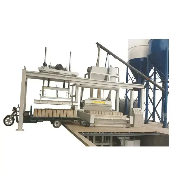 China High Quality Gypsum Block Making Machine Line Brick Raw Material Gypsum Light Partition Wall Brick Equipment
