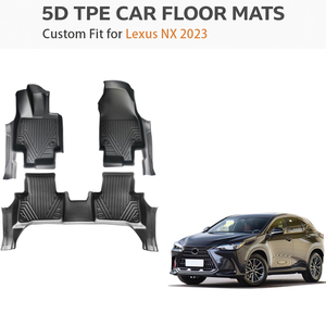 แผ่นรองพื้นรถยนต์ Lexus NX PHEV LHD ปี 2023 แบบ TPE ผลิตตามขนาดพอดี ป้องกันทุกสภาพอากาศ กันน้ำ ทนทาน คุณภาพระดับ OEM - Product Image 1