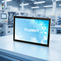 Monitor Táctil Todo en Uno IP65 con Bisel Cero, PCAP Multitáctil de 10 Puntos, Diseño Ultrafino de Grado Industrial para Máquina CNC
