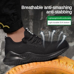 Servicio personalizado Trabajo táctico Deporte al aire libre Trekking Botas de senderismo impermeables Zapatos de punta de acero Seguridad para hombres - Product Image 4