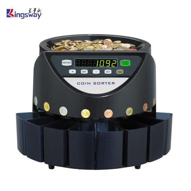 Coin Sorter Coin Counter Coin Counting Vending Machine for Euro