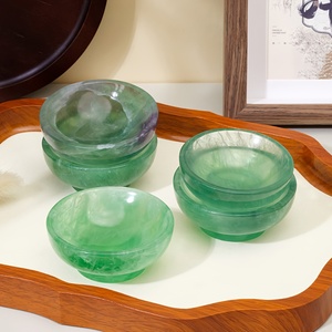 Cuenco de Fluorita Verde Pulida al por Mayor, Cristal de Buena Calidad para Colección, Artesanía y Decoración del Hogar - Product Image 1