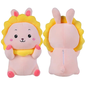 ตุ๊กตาหนอนผลไม้น่ารัก แอปเปิ้ล ส้ม หมวก แหวน หนอนตุ๊กตา 2 สี หลายขนาด ของขวัญตุ๊กตาหนอนนำโชค - Product Image 5
