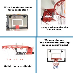 Mini panier de <span class=keywords><strong>basket</strong></span>-ball <span class=keywords><strong>mural</strong></span> portable, équipement de terrain de jeu extérieur pour enfants, directement de l'usine - Product Image 5