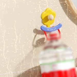 <b>Suction</b> Cup <b>Hooks</b> - Back-of-door <b>Hooks</b> - Strong Adhesive Seamless <b>Hooks</b> - No-drilling Bathroom Wall Storage <b>Hooks</b> - Product Image 5