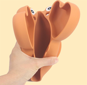 Assiette en silicone pour bébé OEM ODM, trois compartiments, ensemble d'assiettes d'alimentation pour bébé, enfant, étudiants - Product Image 4