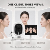 Analyseur de peau 3D AI 36MP, testeur intelligent de peau du visage, machine d'analyse de la peau professionnelle avec imagerie multi-spectrale