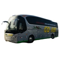 Autocar Neuf Populaire en Afrique, 48-70 Places, Bus de Tourisme de Luxe avec Toilettes