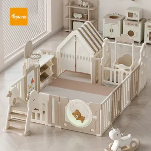 Indoor Safety Play Fence Children Portable Play Pen Kids Furniture Sets Baby Play Pen Playhouse